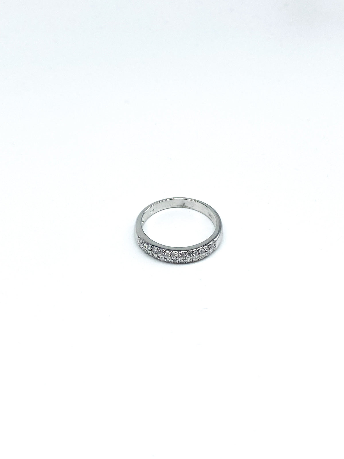 .25 Point Round Brilliant Cut Diamond Ring