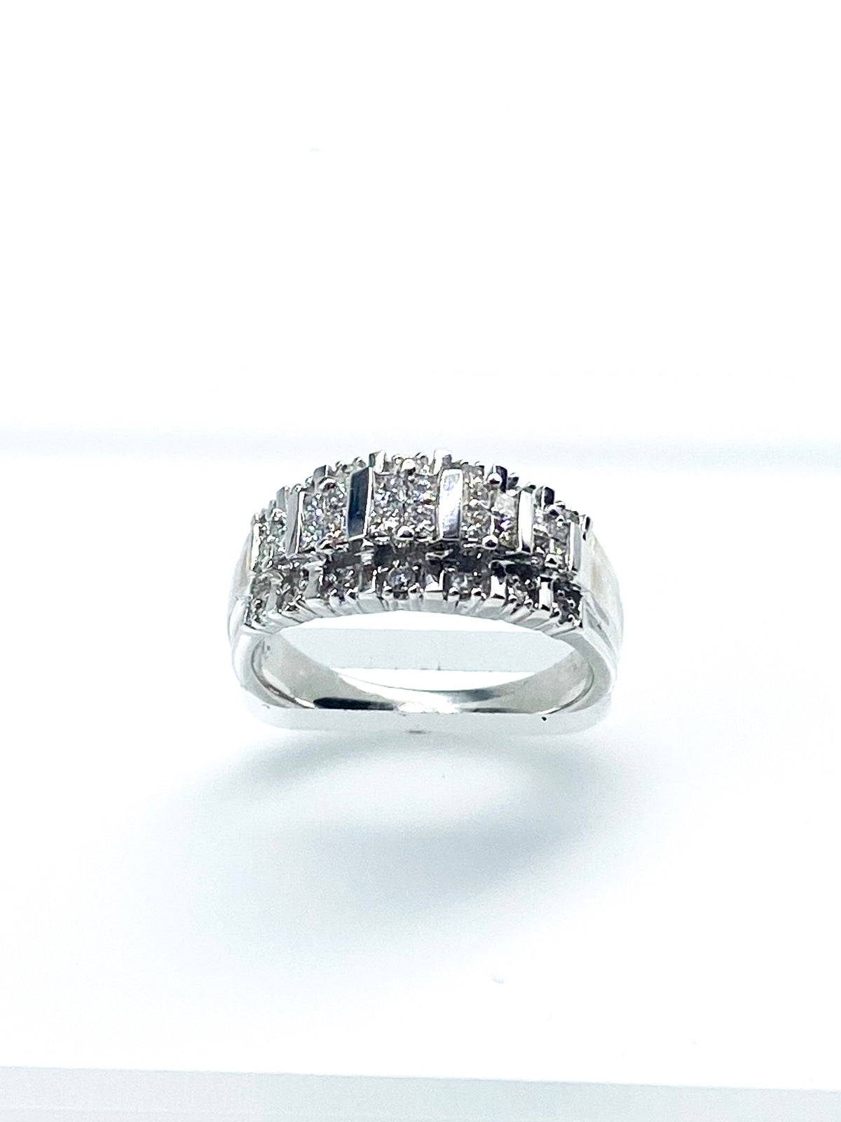 .70 Point Princess Cut Diamond Ring