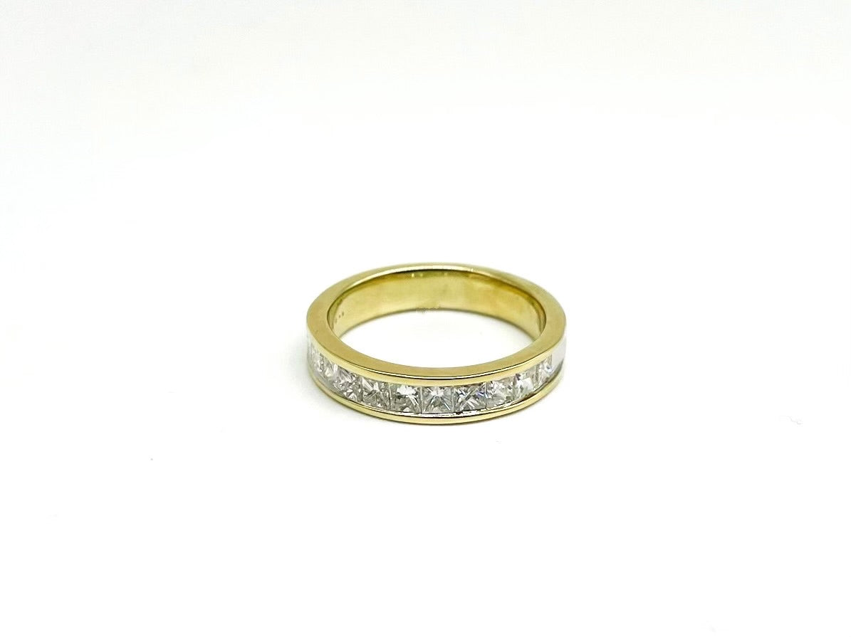 1.00 Princess Cut Diamond Ring