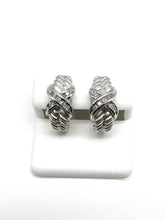 .20 Point Round Brilliant Cut Diamond Earrings