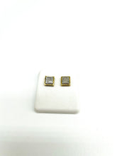 .25 Point Princess Cut Diamond Earrings
