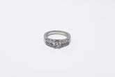 .71 point Round Brilliant Cut and .60 point Round Brilliant/Baguette Cut Diamond Ring
