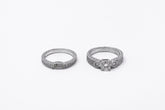 .66 point and .70 Round Brilliant Cut Diamond Ring